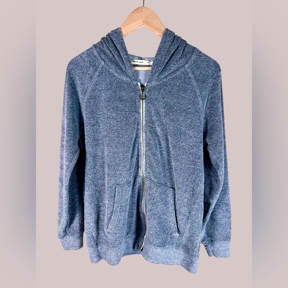 Marine Layer Jackets & Blazers - Marine Layer Women’s Zip Up Hoodie Jacket in Terry Cloth
